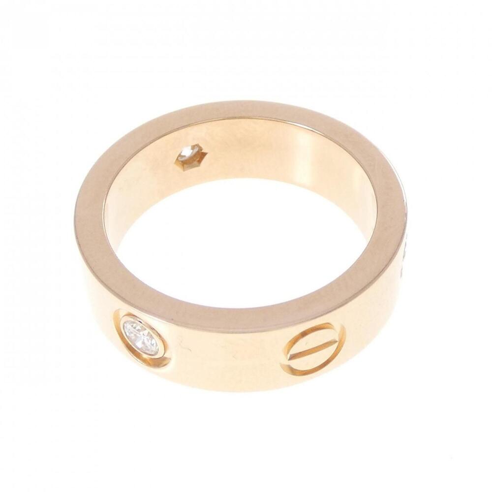 CARTIER Gold Diamond Love Ring - Picture 3 of 5